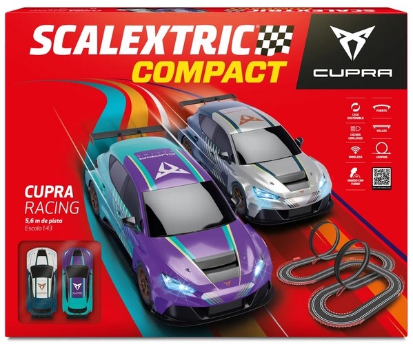 CUPRA RACING. SCALEXTRIC COMPACT C10413S500
