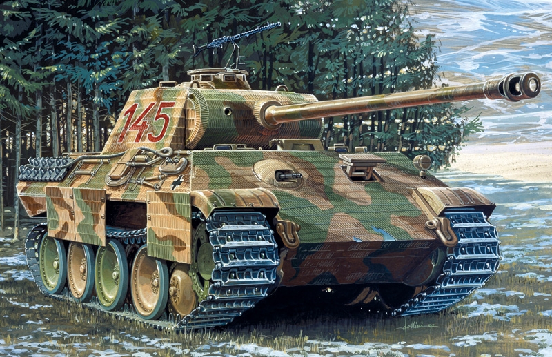 ITALERI Sd. Kfz. 171 PANTHER Ausf. A 1/35. 270