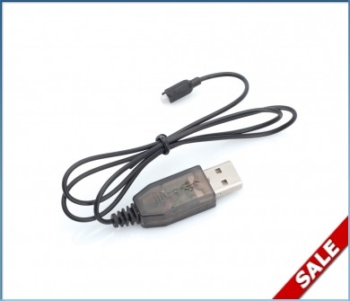 CABLE DE CARGA LI-PO USB / CONECTOR BELL UH-1. LRP 222149